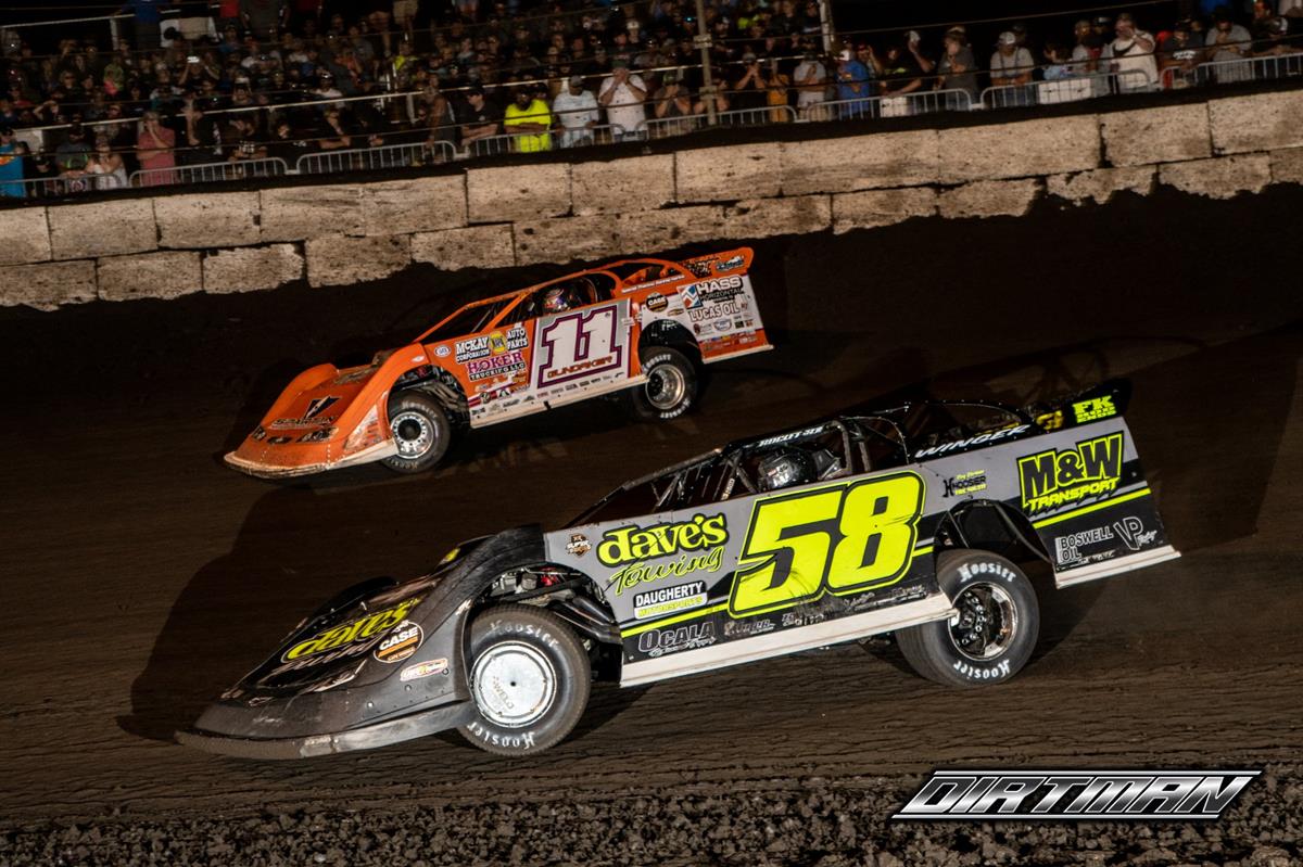 Fairbury Speedway (Fairbury, IL) – World of Outlaws Case Late Model Series – Prairie Dirt Classic – July 29th-30th, 2022. (Rich LaBrier photo)