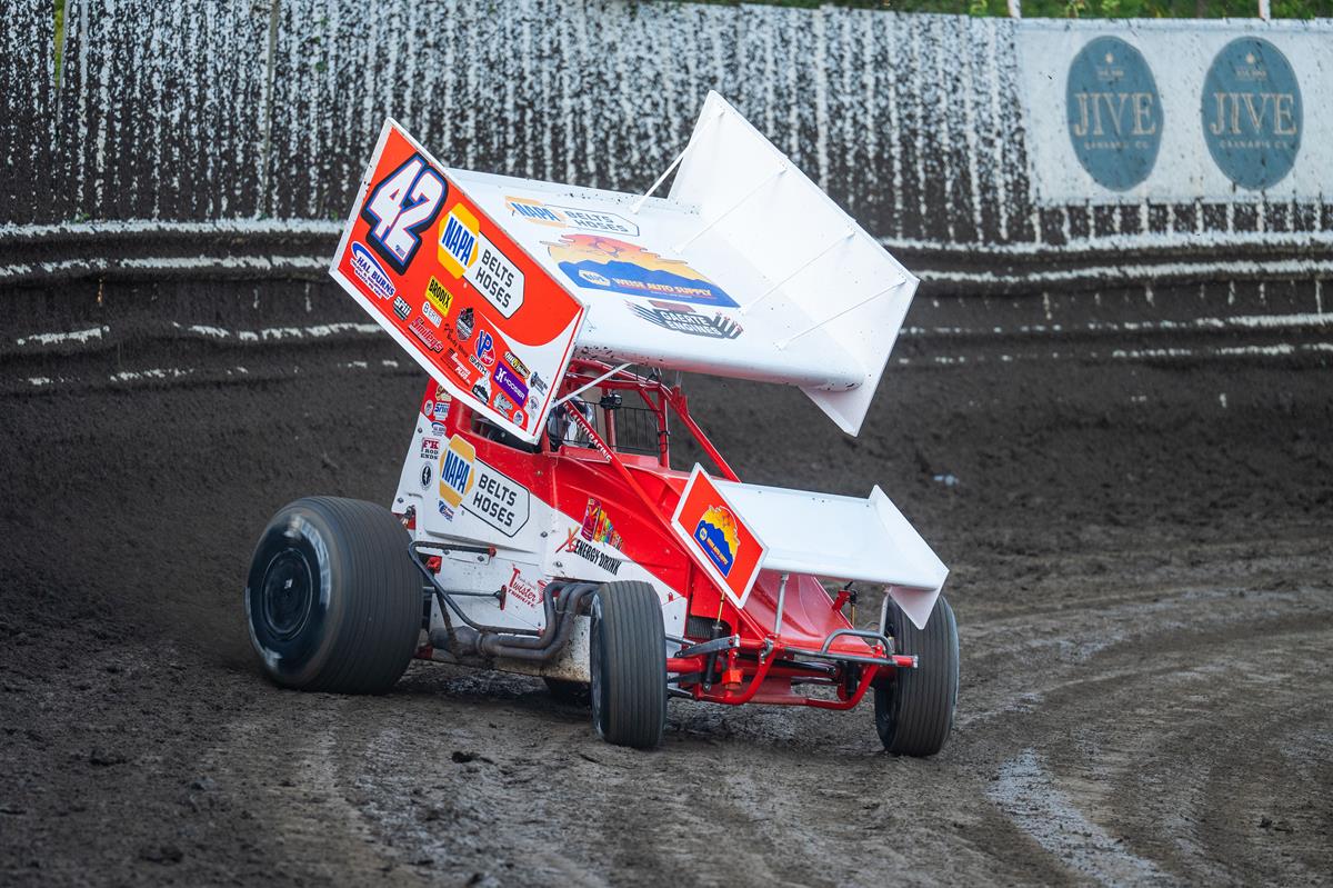 Caleb Saiz Back In Gillette Thunder Speedway Victory Lane With ASCS Northern Plains