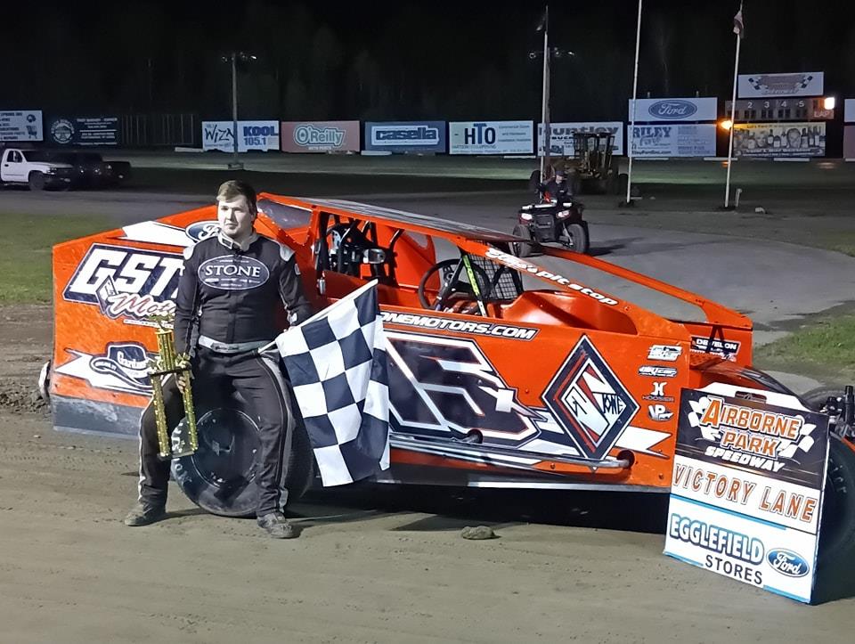 Stone picks up first win of the season at Airborne Park