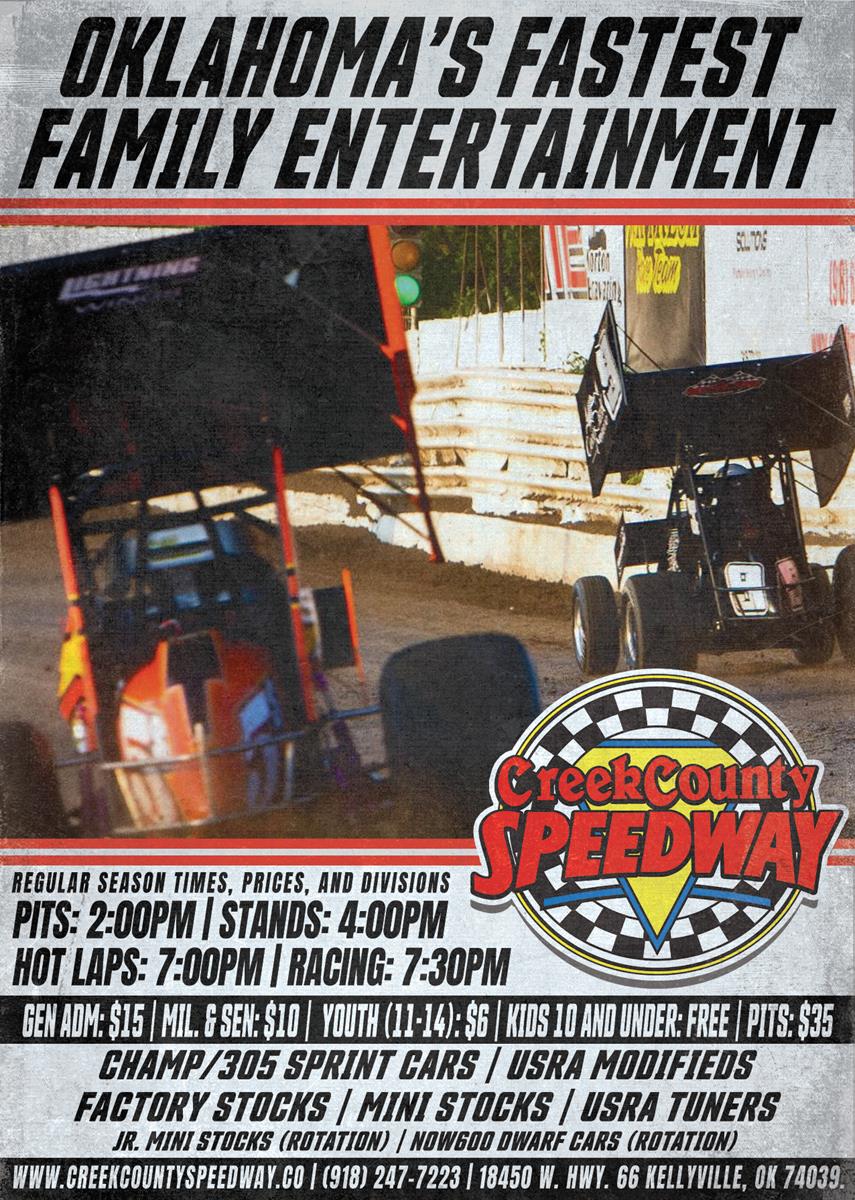 2025 Weekly Racing Times And Prices Are Set