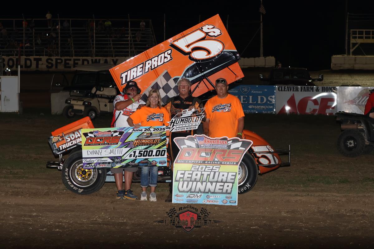 Danny Smith Goes Wire-to-Wire for OCRS Victory at Humboldt Speedway