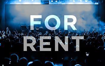 We are for Rent!