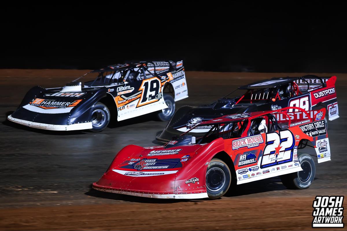 Smoky Mountain Speedway (Maryville, TN) – World of Outlaws Late Model Series – Tennessee Tipoff – March 14th-15th, 2025. (Josh James Artwork)