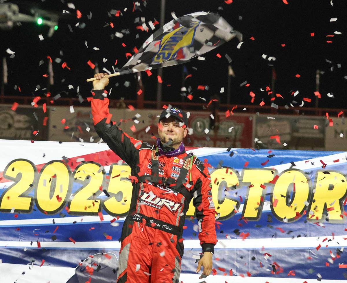 O'Neal rolls to "Cowboy Classic" victory as Show-Me 100 weekend begins at Lucas Oil Speedway
