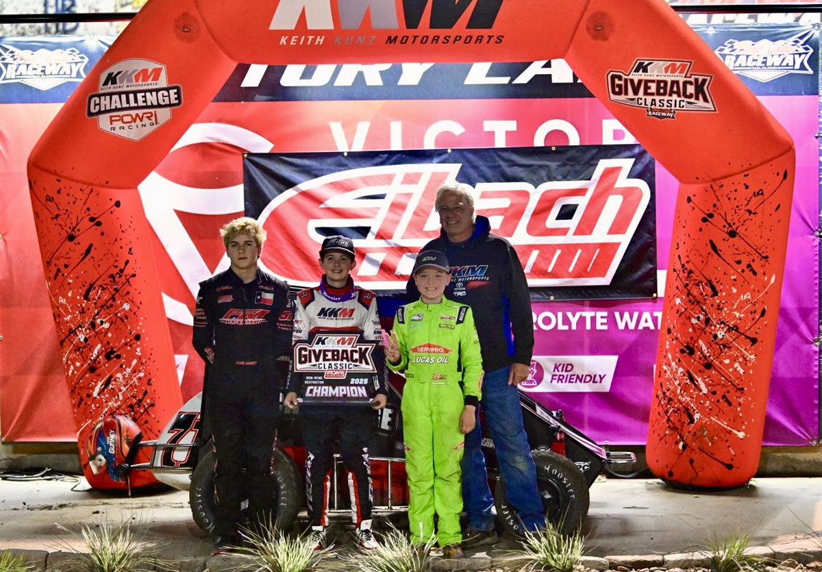 Tate Gurney Wins Restrictors as Stetson Stroup Victorious in Jr Sprints in KKM Giveback Classic Championship Night