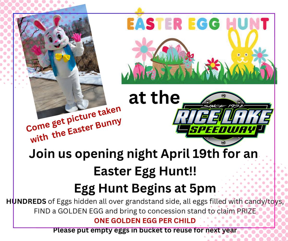Easter Egg Hunt For The Kids At The Season Opener