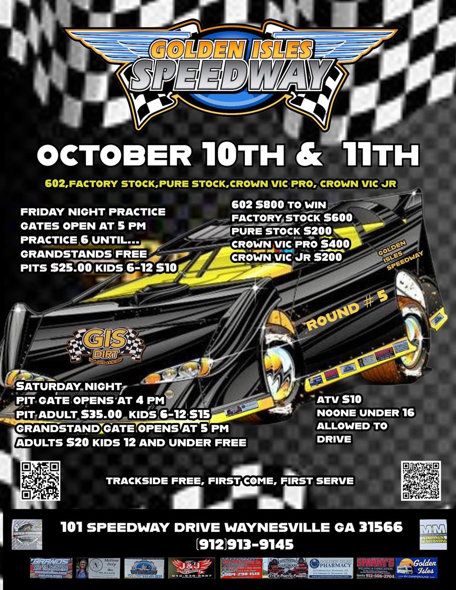 Next up , Saturday Night Racing 10/11