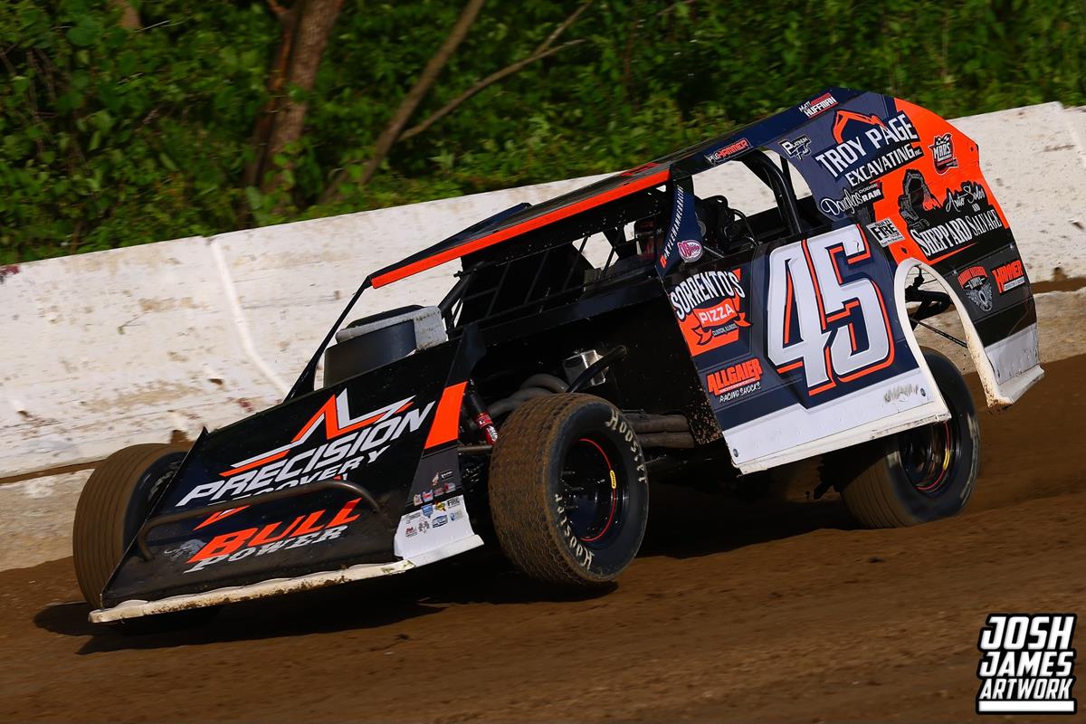 Highland Speedway (Highland, IL) – MARS Modified Championship Series – May 17th, 2025. (Josh James Artwork)