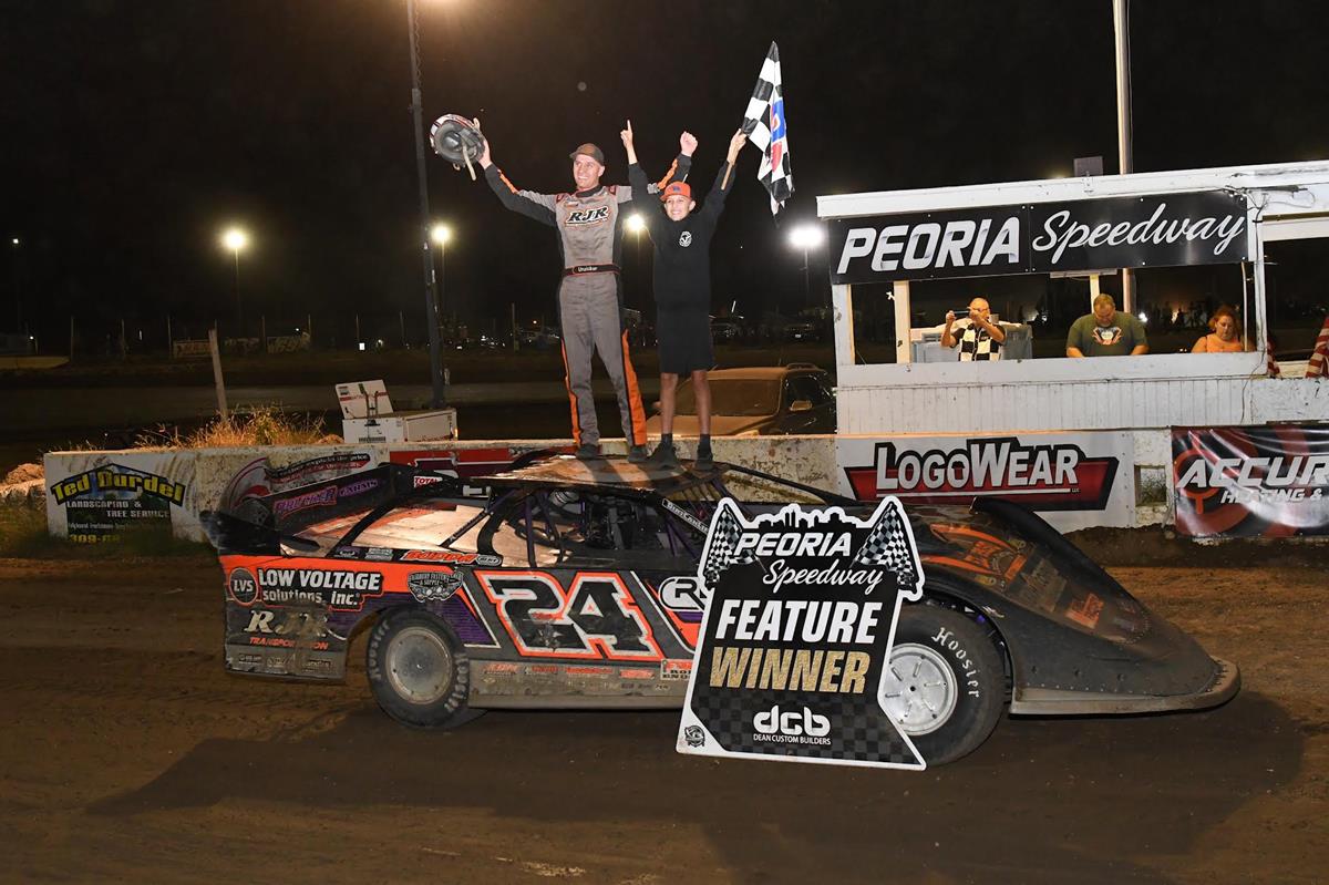 Peoria Speedway (Peoria, IL) – Illinois State Championship – September 27th, 2025. (Todd Healy photo)