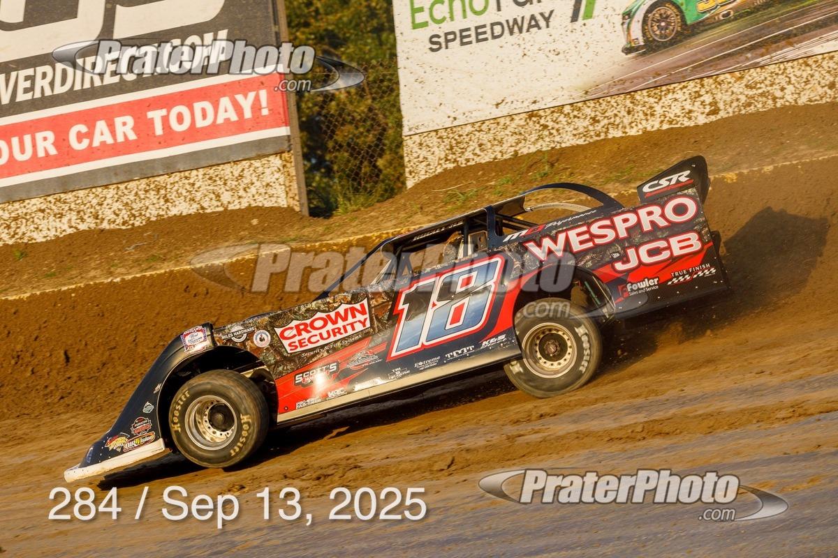 Senoia Raceway (Senoia, GA) – World of Outlaws Real American Late Model Series – Billy Clanton Classic – September 13th, 2025. (PraterPhoto)