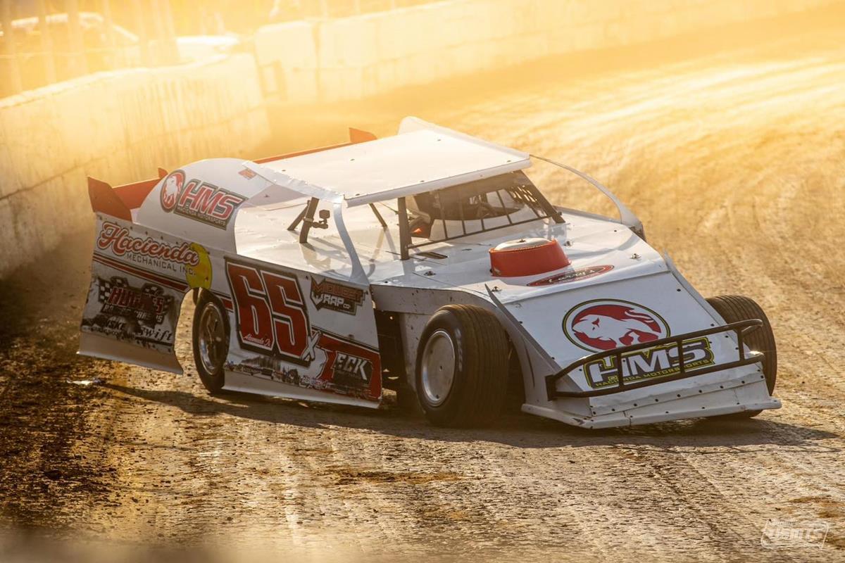 Carlos Ahumada Jr. competes with the United States Modified Touring Series in 2023. (Tyler Rinken photo)