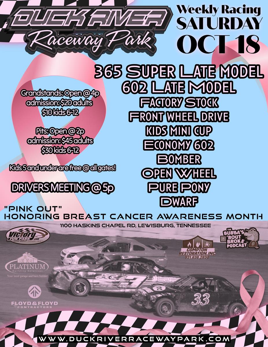 "Pink Out" night at DRRP honoring Breast Cancer Awareness Month