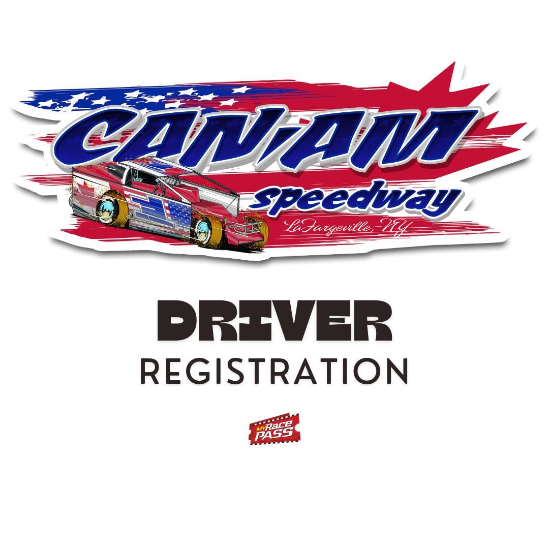 The Can-Am Speedway 2025 Season Competitor Registration is OPEN now!
