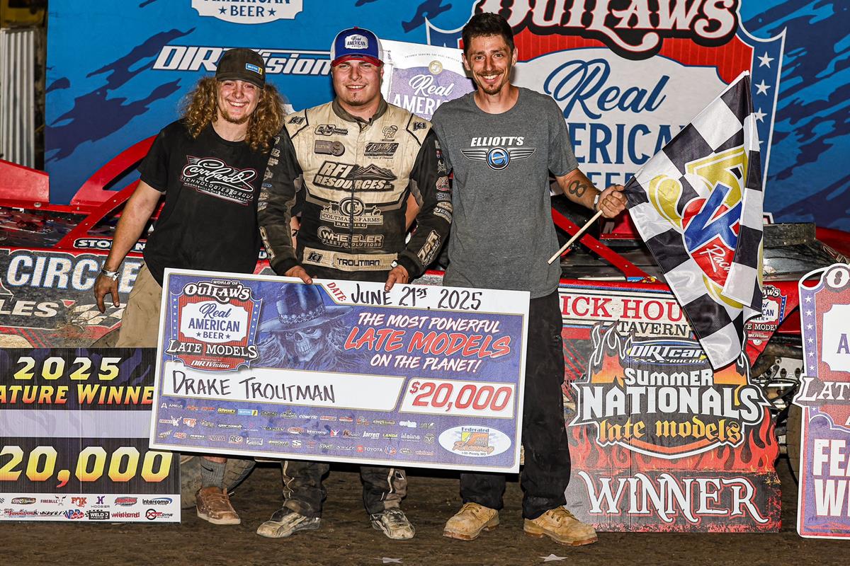 I-55 Federated Raceway Park (Pevely, MO) – World of Outlaw Late Model Series/DIRTcar Summer Nationals Hell Tour – Firecracker Faceoff – June 20th-21st, 2025. (Tyler Carr Photo)
