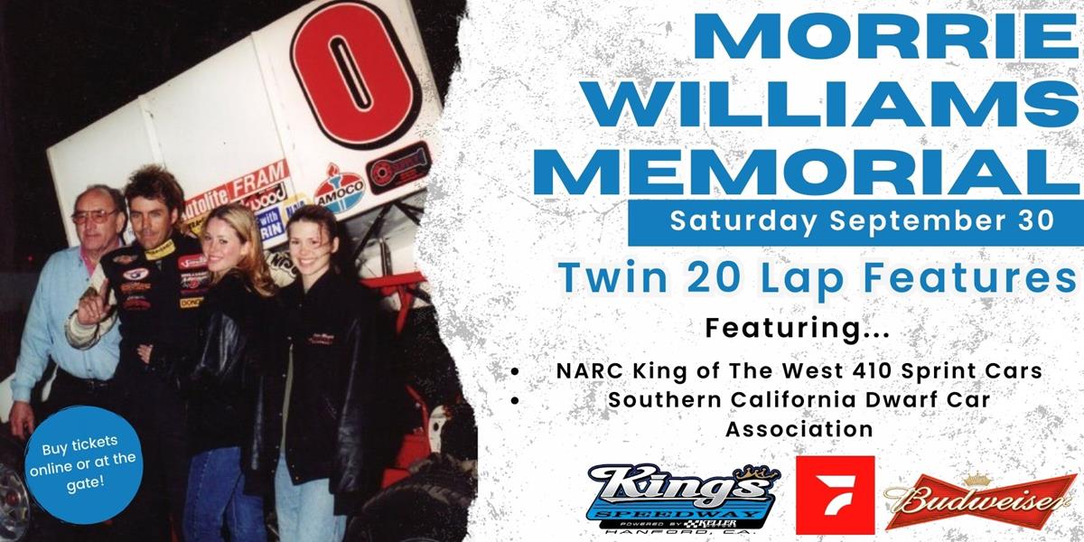 The Morrie Williams Memorial Brings A Unique Format To Kings!