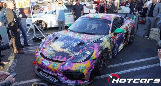 The Racers Group Unveils Wild New Livery For This Porsche Cayman GT4 RS Clubsport