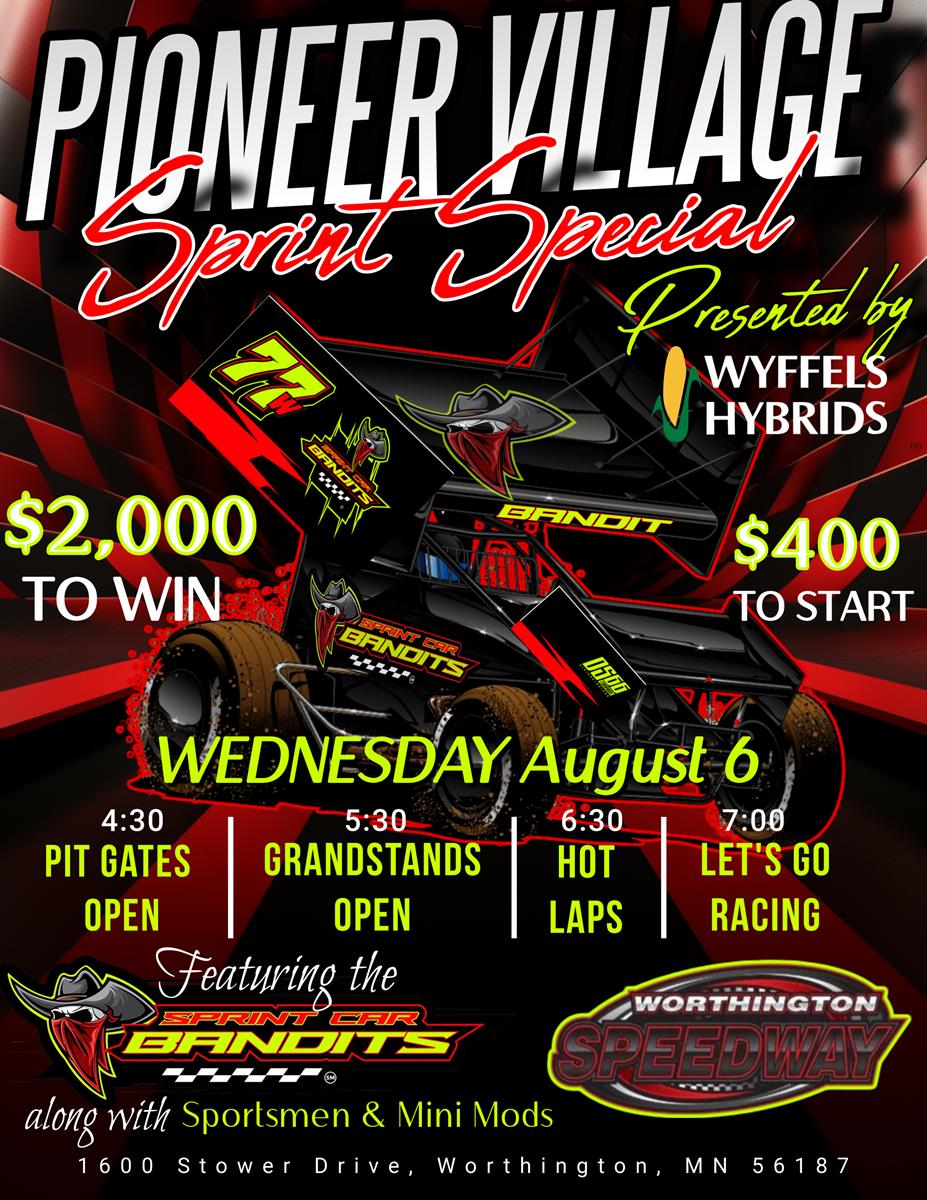 Sprint Car Bandits at Worthington Speedway