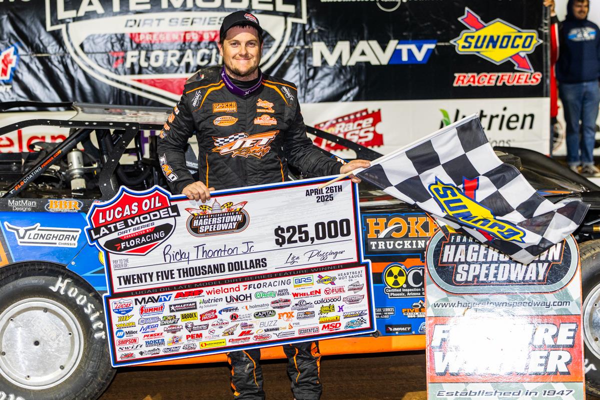 Thornton Scores First Career Hagerstown Victory
