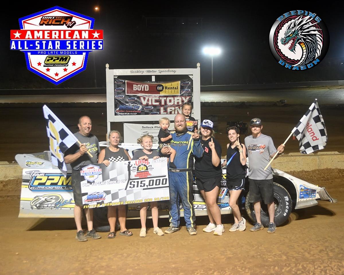 Trevor Sise Wins $15,000 Dominating Early and Holding Off Cardwell at the End