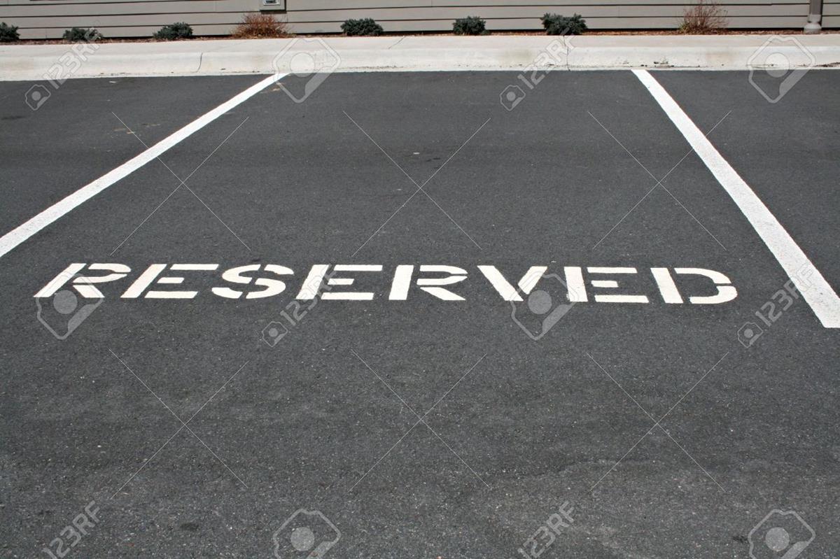 Clarification on Concrete Parking Spots at English Creek