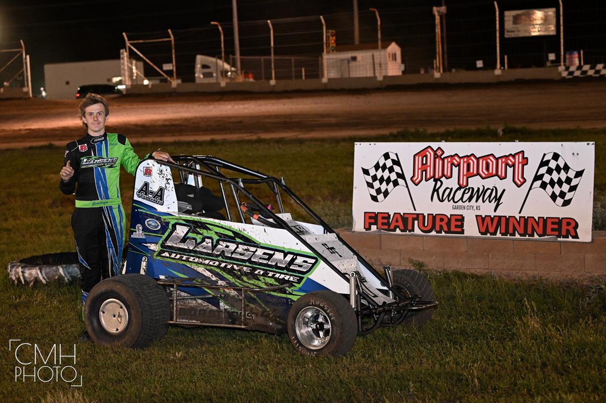Larsen, Zeller, Mullens, and Larsen Land Victory at Airport Raceway!