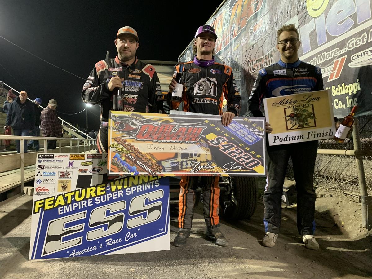 Jordan Thomas Wins $4,220 in Outlaw Fall Nationals
