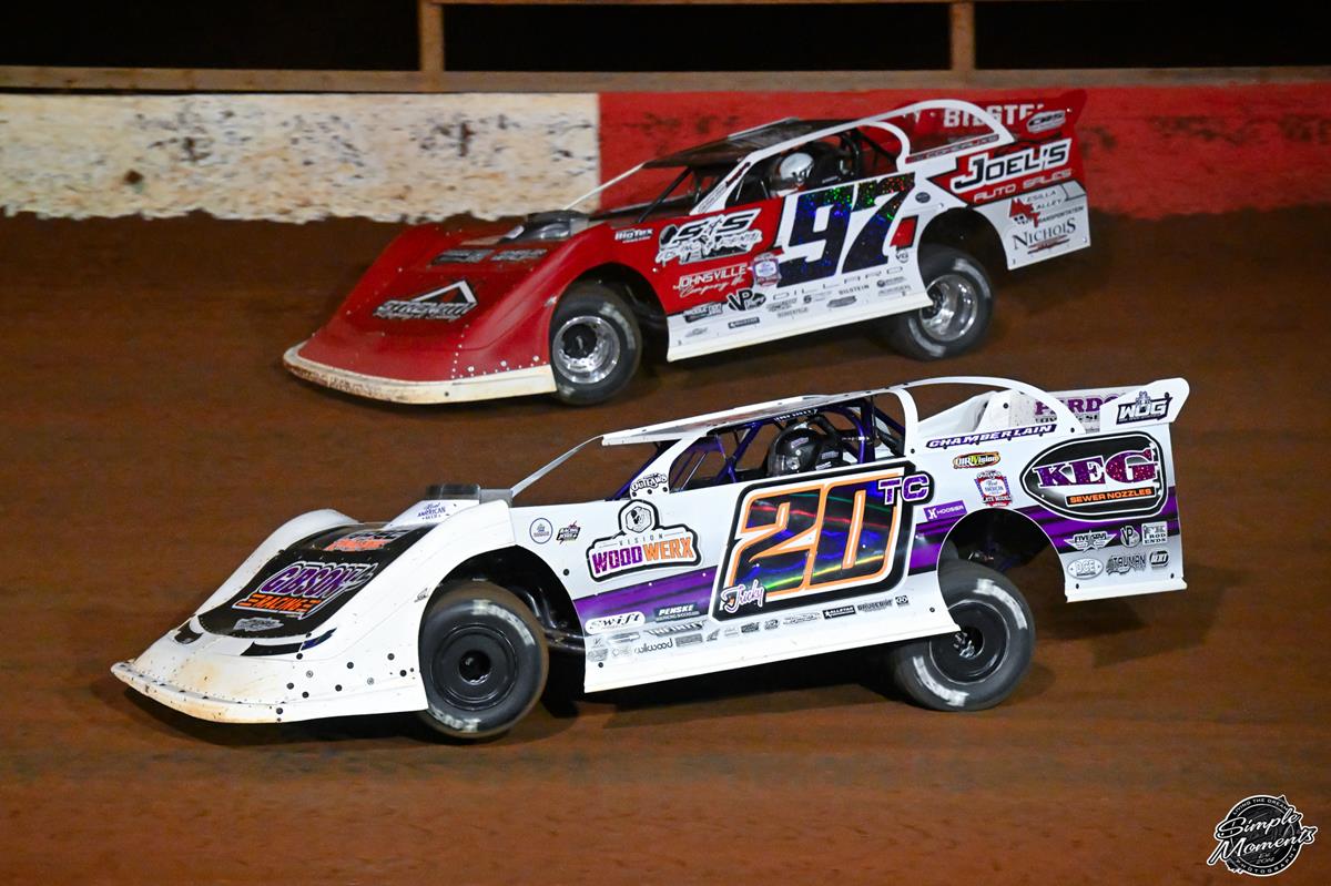 Talladega Short Track (Eastaboga, AL) – World of Outlaws Late Model Series – Alabama Gang 100 – April 26th, 2025. (Simple Moments Photography)