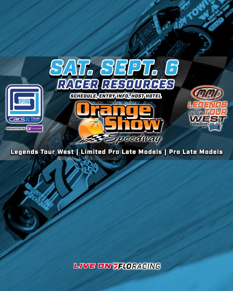 Orange Show Speedway Racer Resources - Schedule, Entry, Host Hotel