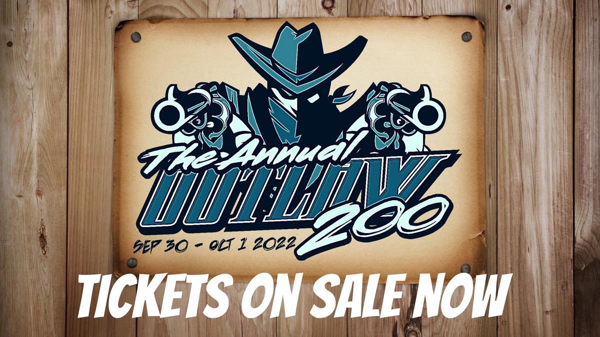 36th Annual Outlaw 200 Tickets Now on Sale