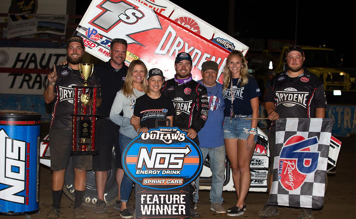 Schuchart wins eventful Outlaws visit to Terre Haute