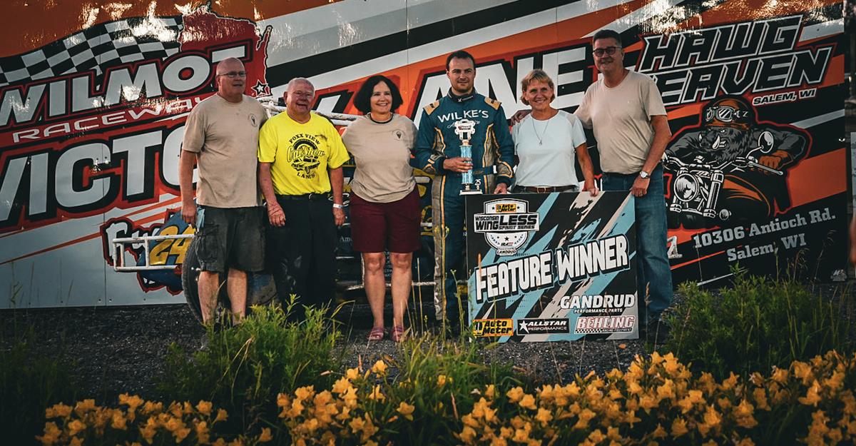 Wilke Doubles In WingLESS On Wilmot Raceway Carload & Fireworks Night