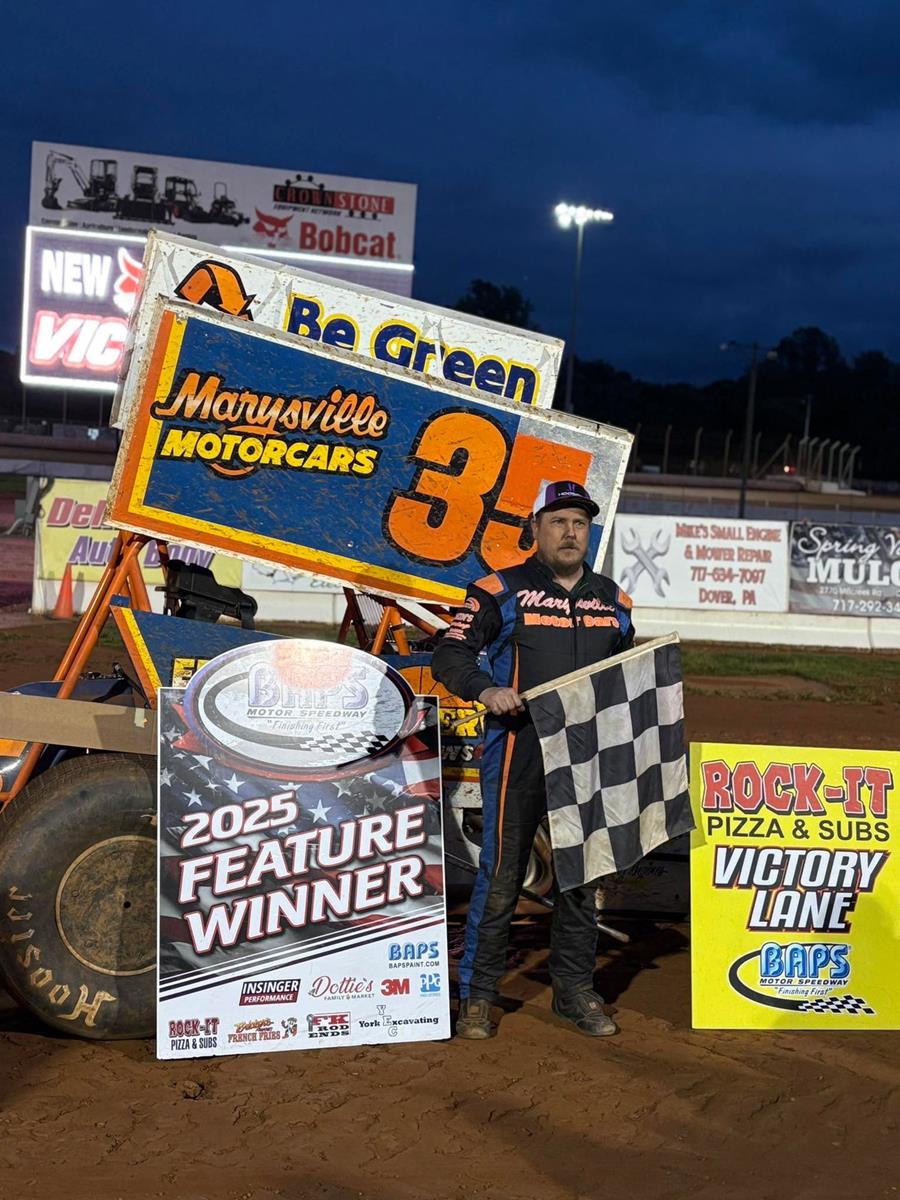 John Edkin Gets first win of the season!