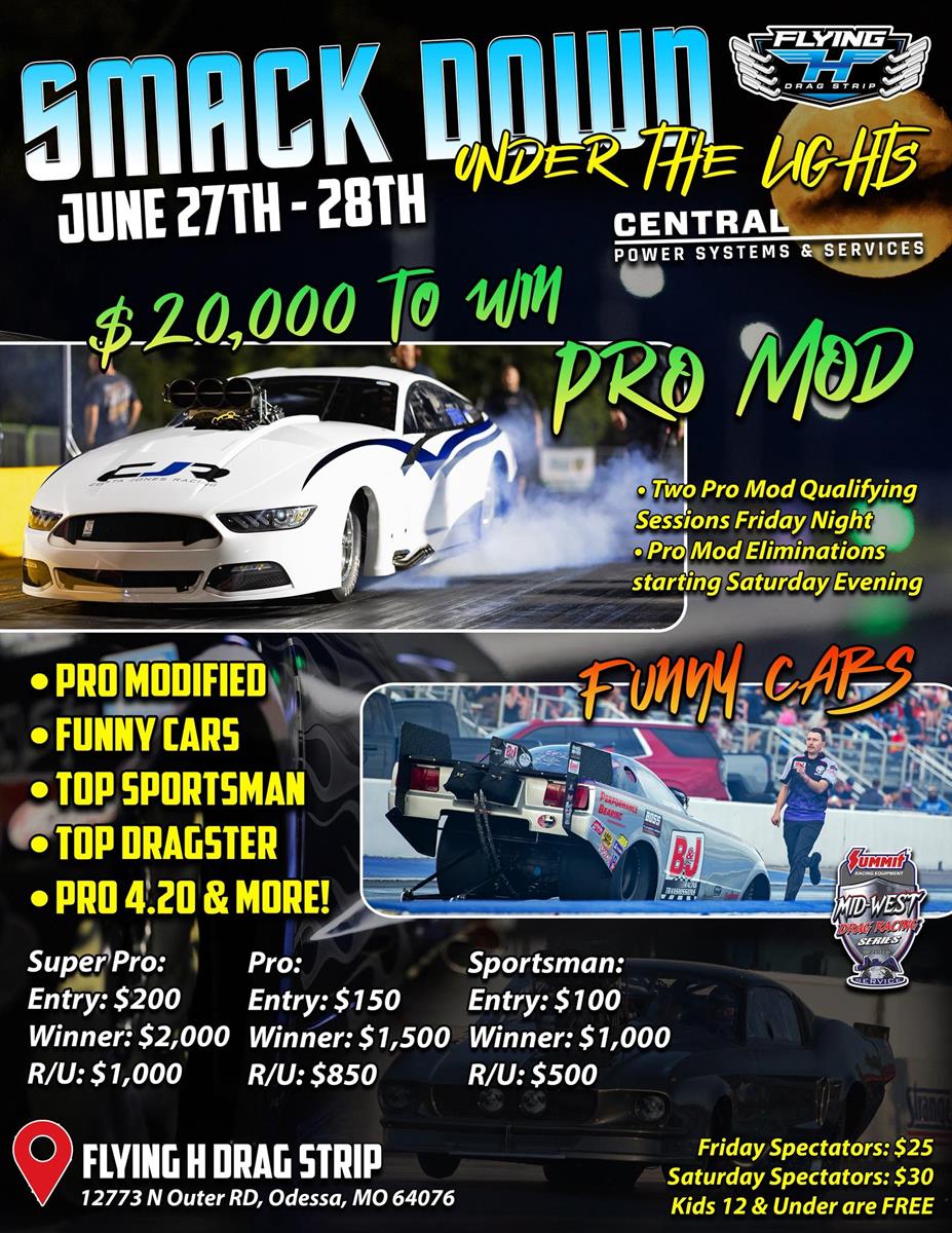 Summit Racing Equipment Mid-West Drag Racing Series Presented by J&A Service LLC makes its way for the 2nd year and the 1 of 2 at Flying H Drag Stri