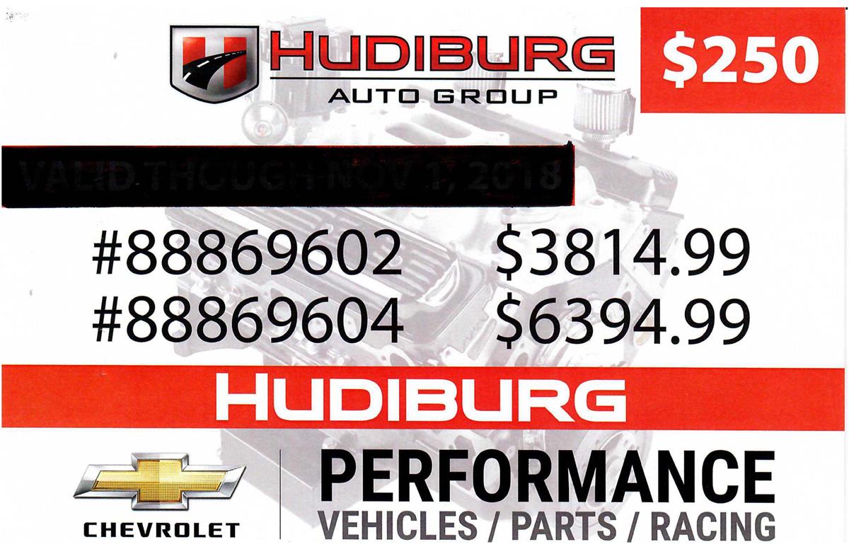 HUGE Crate Motor Discounts at Hudiburg Chevrolet!
