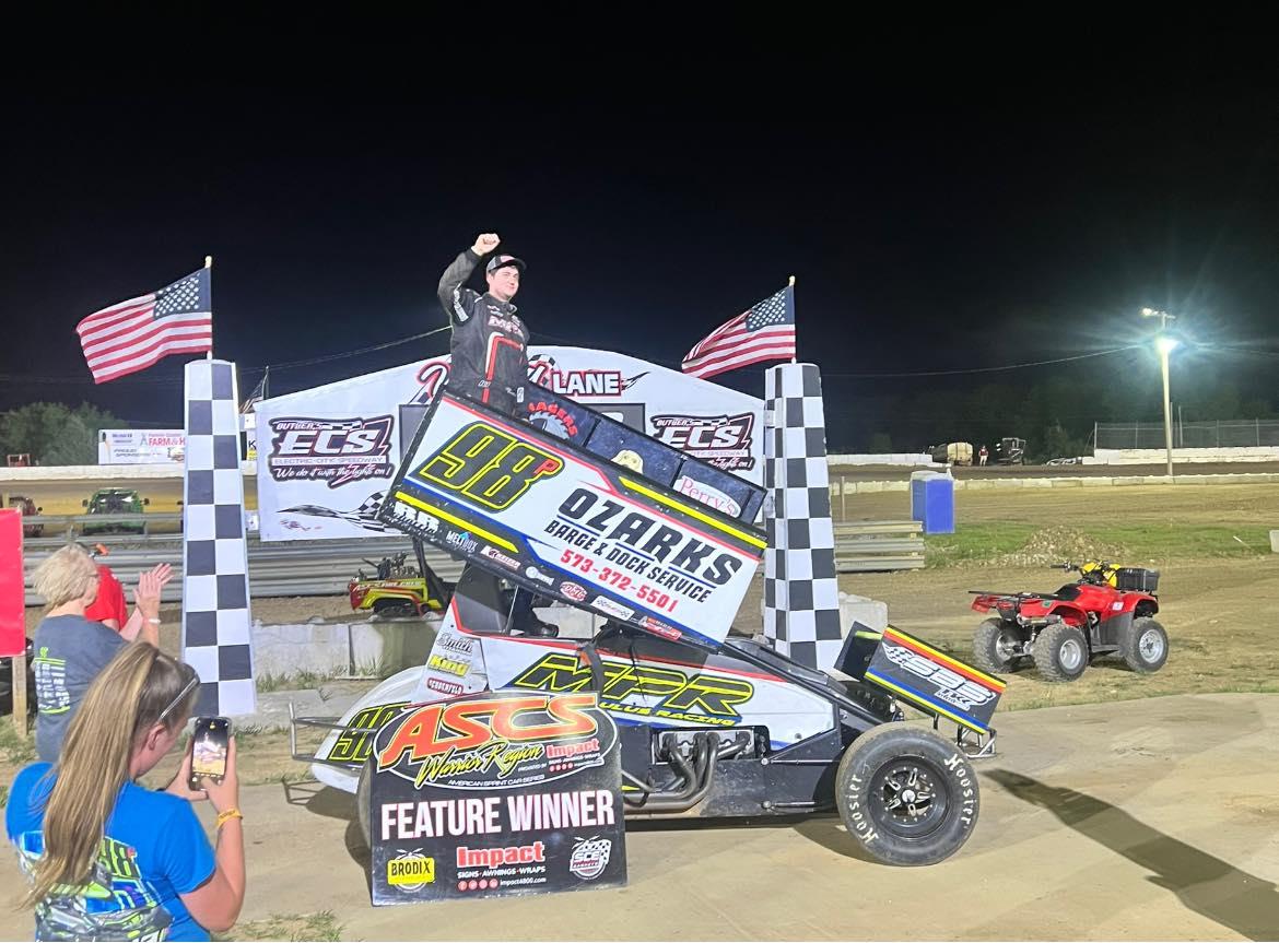 Paulus Tops ASCS Warrior At Electric City Speedway