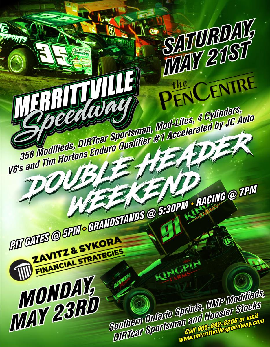 Victoria Day Weekend Doubleheader Up Next at Merrittville
