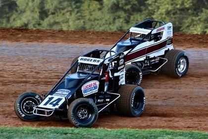 Jadon Rogers Takes The Big WIn On The Ledge At Bloomington Speedway