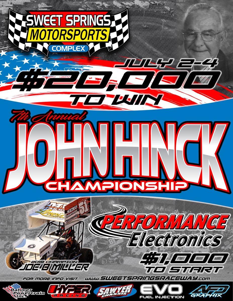 John Hinck Champion 2020 Information