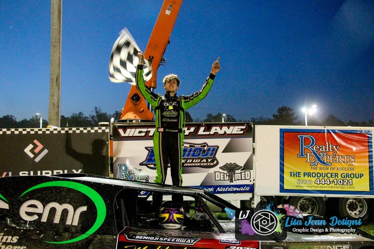 Blake Adams lands WISSOTA Midwest Modified victory at Proctor Speedway
