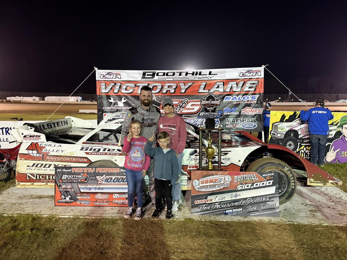 Boothill Speedway (Greenwood, LA) – Comp Cams Super Dirt Series – Ronny Adams Memorial – March 7th, 2025.