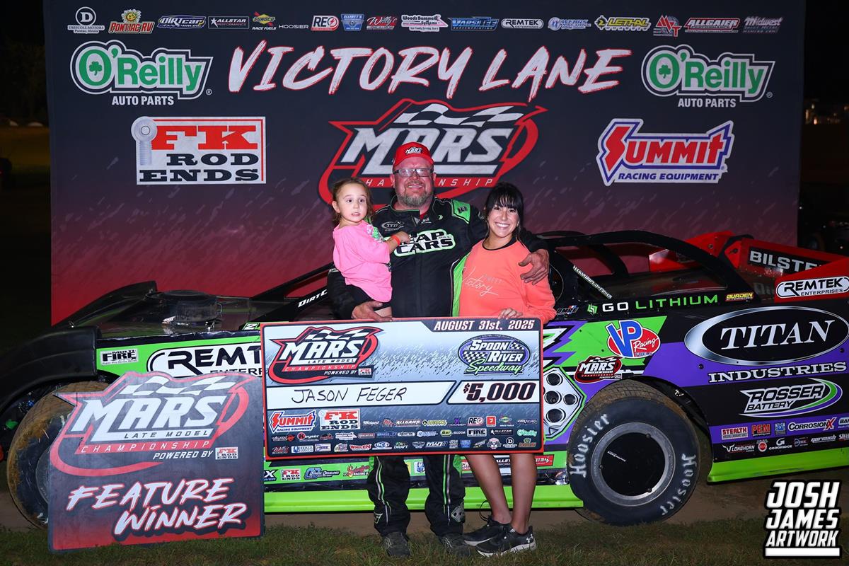 Spoon River Speedway (Canton, IL) – MARS Late Model Championship Series – Plowboy Nationals – August 31st, 2025. (Josh James photo)