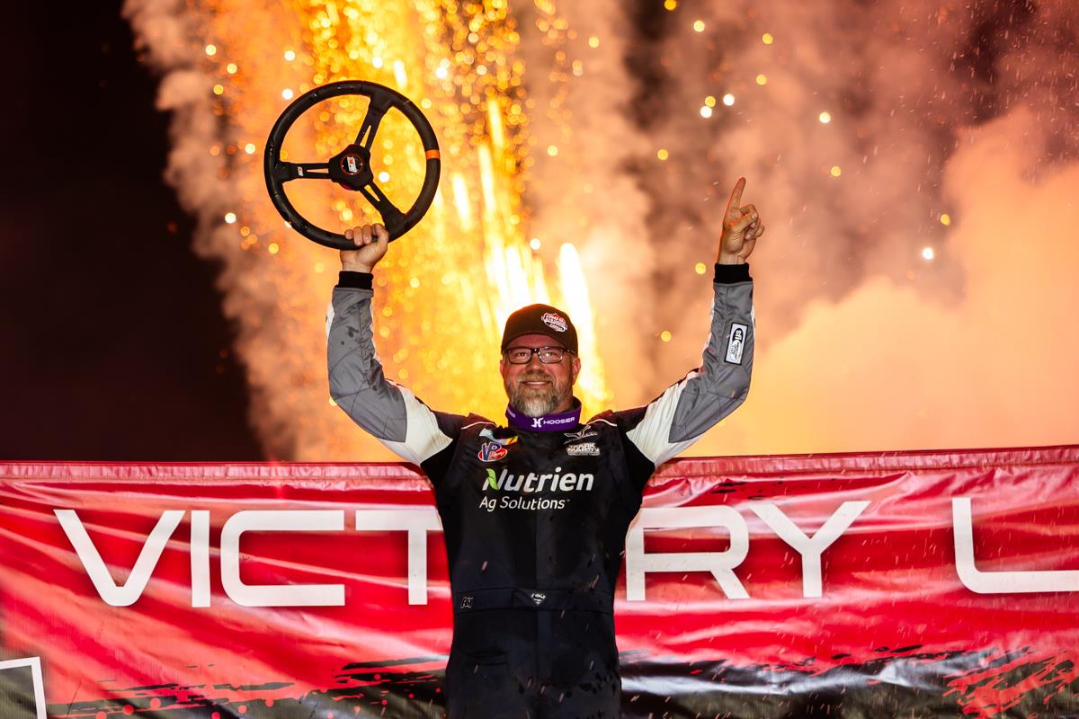 Jonathan Davenport Claims First Career Firecracker 100