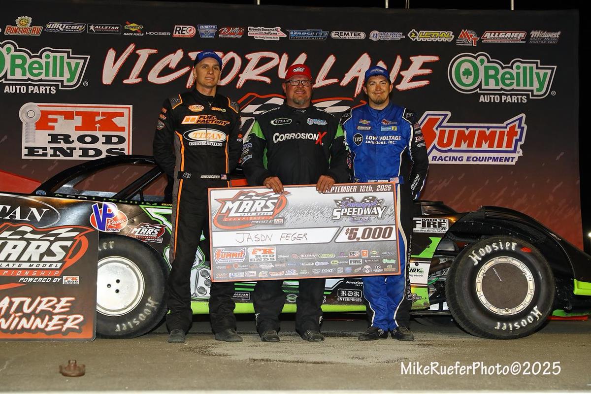 Davenport Speedway (Davenport, IA) – MARS Late Model Championship Series – Corn State Nationals – September 12th-13th, 2025. (Mike Ruefer Photo)