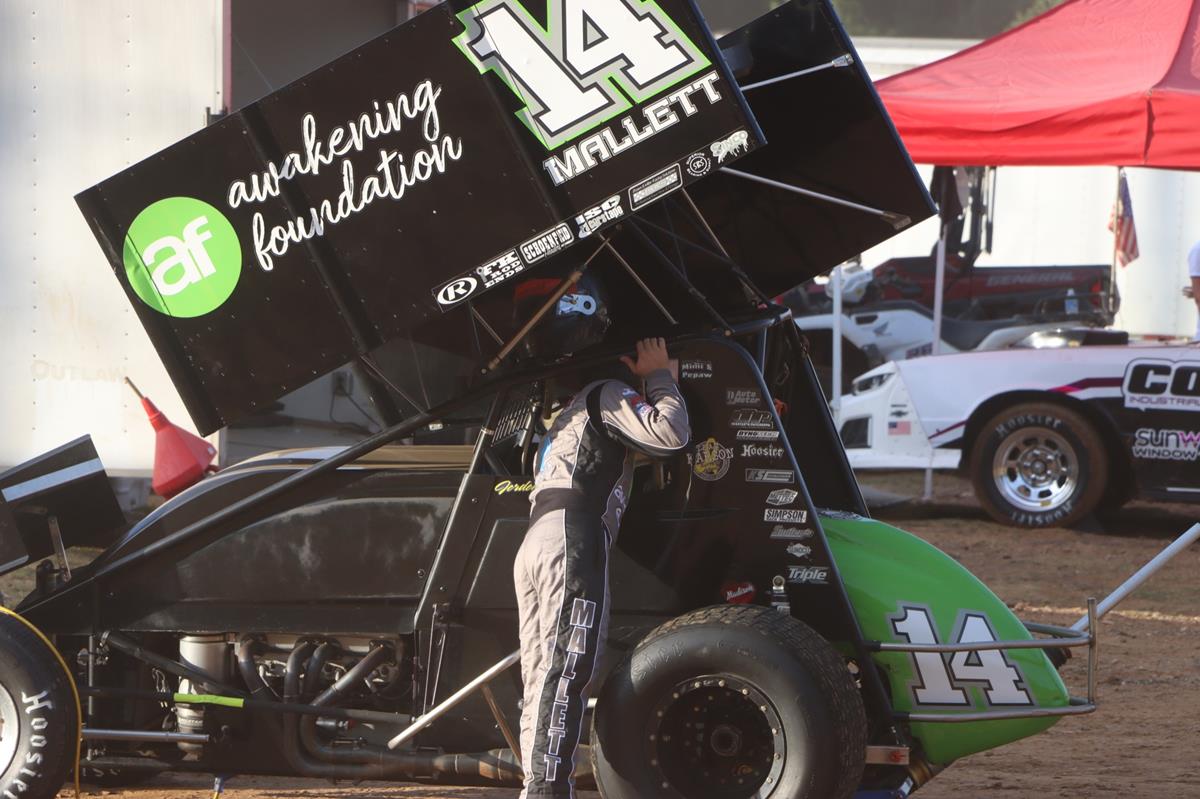 Mallett Facing Five Straight ASCS National Tour Races This Week After Solid Start to Speedweek