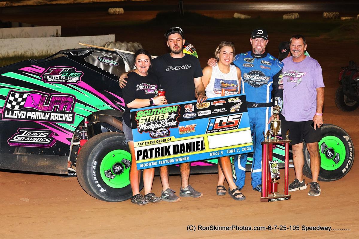 105 Motor Speedway (Cleveland, TX) – Southern States Modified Series – June 7th, 2025.