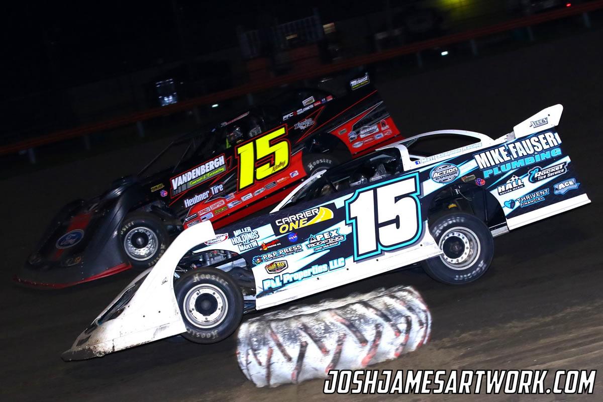 Kolby Vandenbergh Attends Prairie Dirt Classic at Fairbury Speedway
