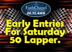 UPDATED OUTLAW ENTRY LIST