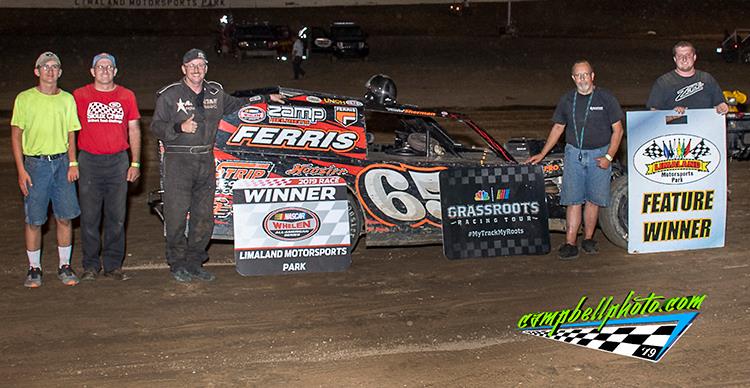 Sherman, Horstman, and Anderson tops at Limaland on Family Fun Night.