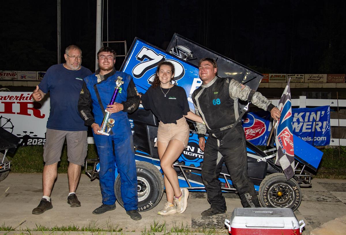 Another wild night at Bear Ridge Speedway for the Royal Moses #57 Memorial Race! The Granite State Micro Sprints brought the heat, literally, with som