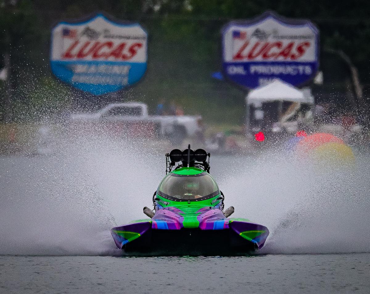 Double the fun at Lucas Oil Speedway this weekend with drag boats, dirt track action